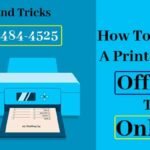 How to change a printer from offline to online